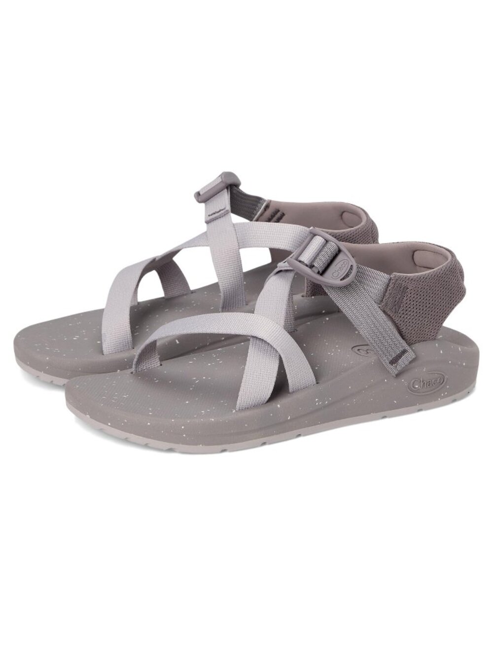 Chaco CushZ Women's Size 11 Dusty Purple (Gray) Cushioned Adjustable Sandals New